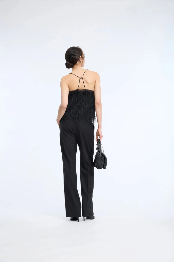 Cannali Festive Top - Black - The Collective Park City