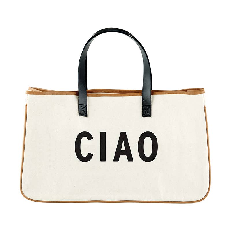 Canvas Tote - Ciao - The Collective Park City