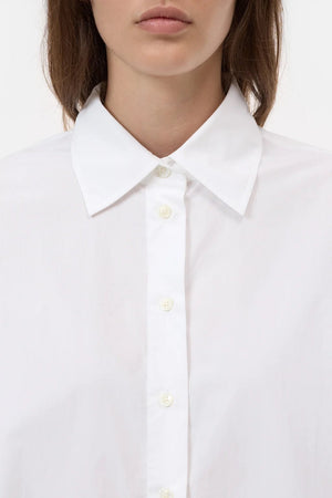 Cape Organic Cotton Button Down - White - The Collective Park City