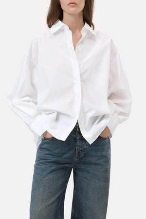 Cape Organic Cotton Button Down - White - The Collective Park City