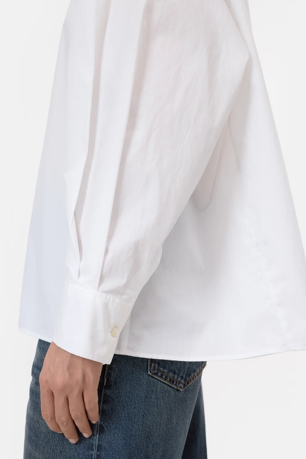 Cape Organic Cotton Button Down - White - The Collective Park City