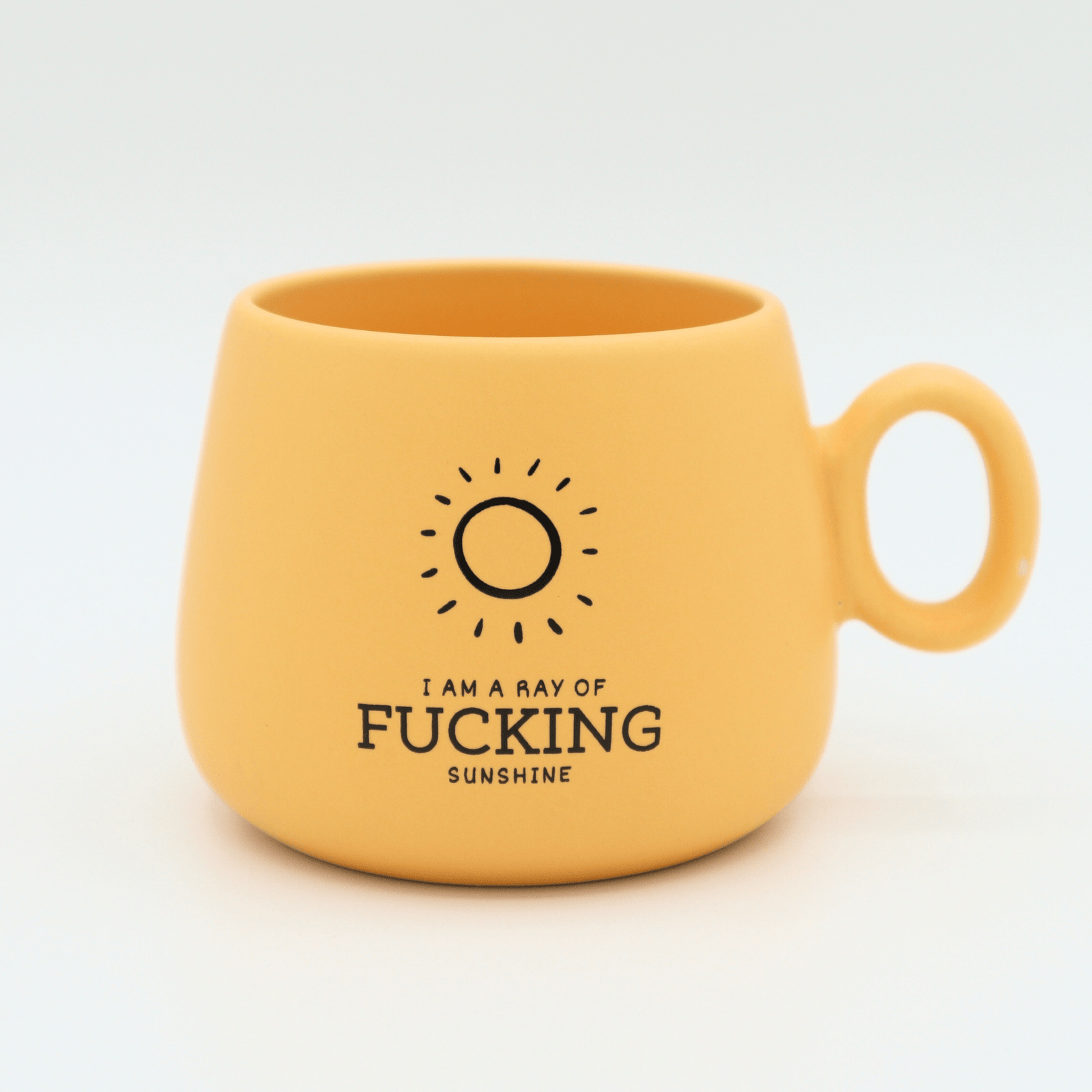 Cappuccino Mug - I Am A Ray of Fucking Sunshine - The Collective Park City