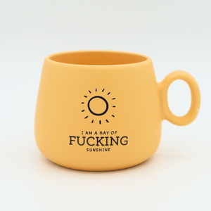 Cappuccino Mug - I Am A Ray of Fucking Sunshine - The Collective Park City