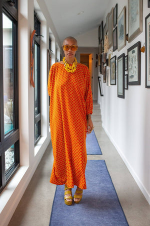 Capri Caftan in Goldenrod - The Collective Park City