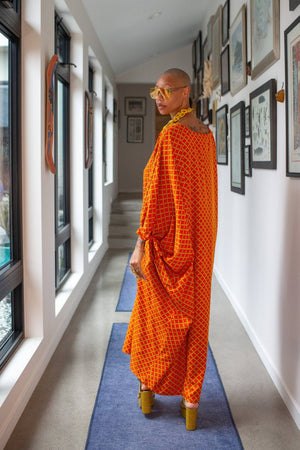 Capri Caftan in Goldenrod - The Collective Park City