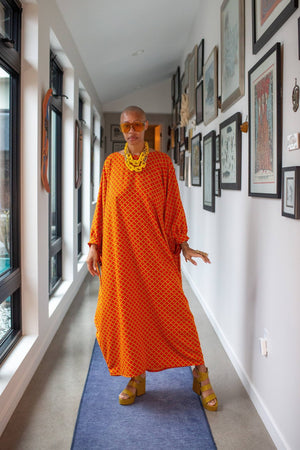 Capri Caftan in Goldenrod - The Collective Park City