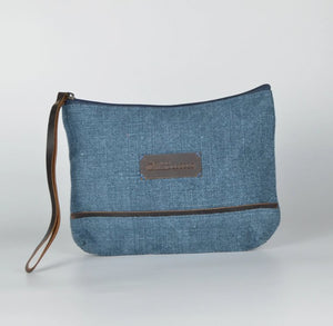 Capri Jute Wristlet Puch - The Collective Park City