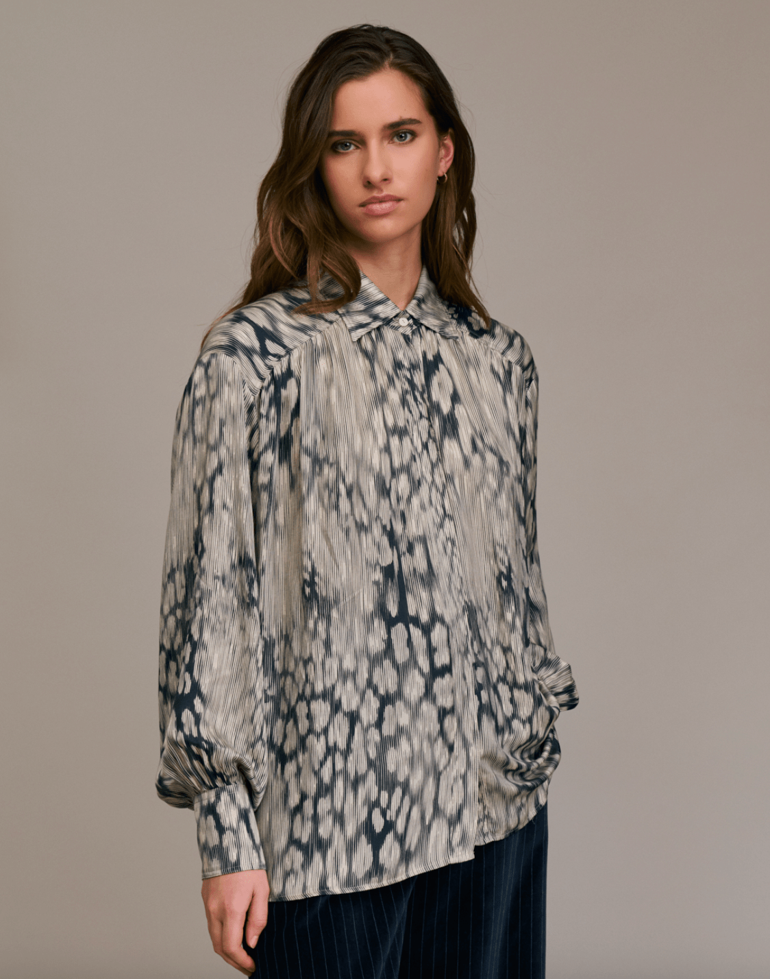 Carina Printed Blouse - The Collective Park City