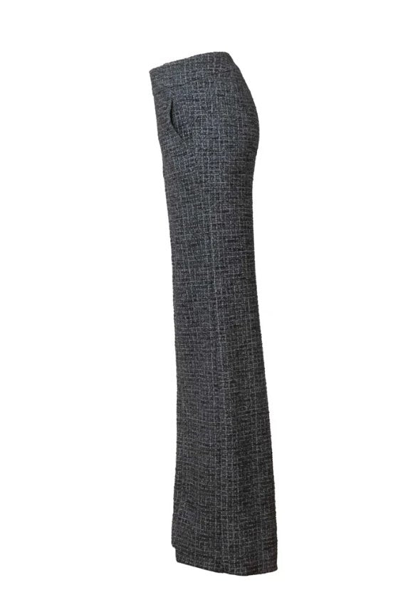 Carla Straight Leg Pant - Glitz Grey - The Collective Park City