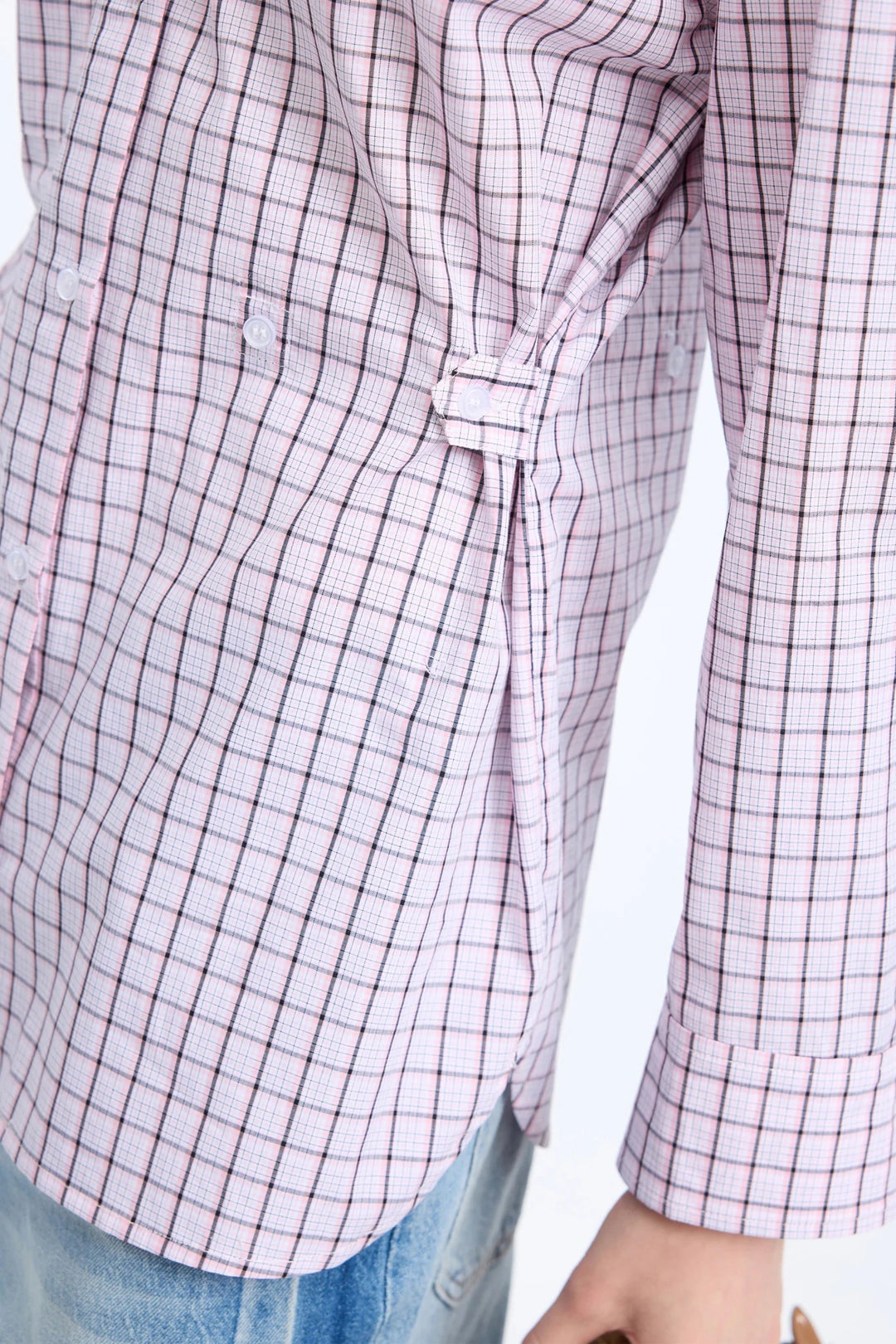 Carol Button Down Top - Rose - The Collective Park City