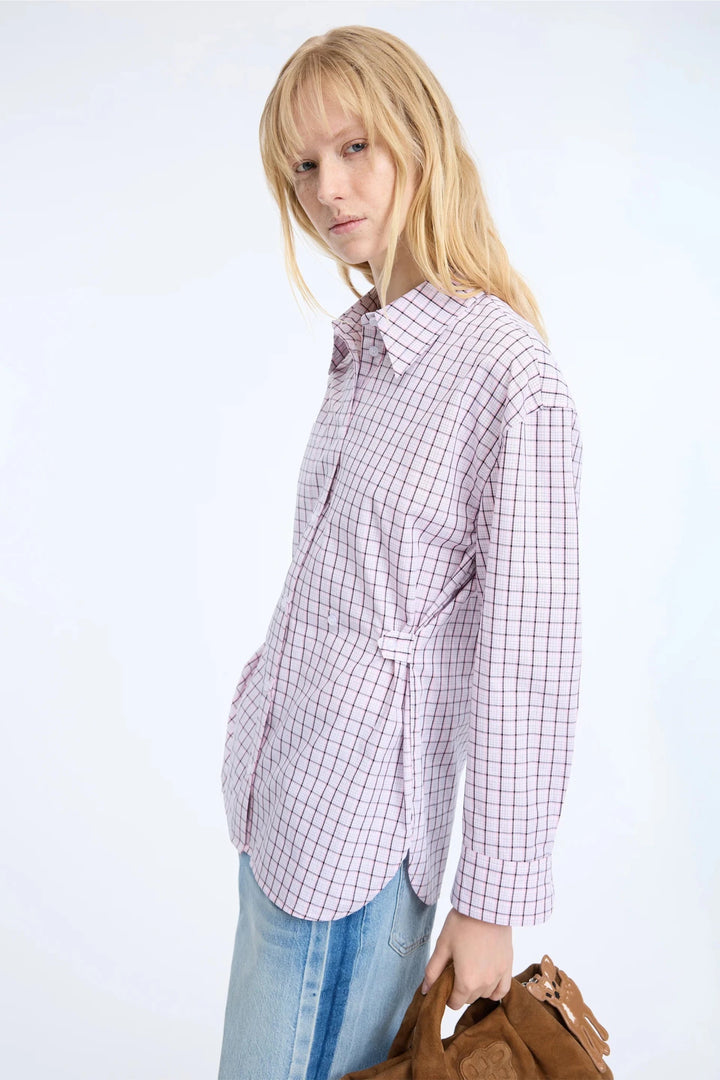 Carol Button Down Top - Rose - The Collective Park City