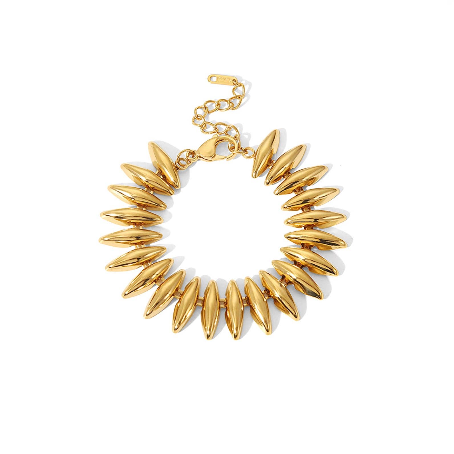 Caroline Statement Bracelet - Gold - The Collective Park City