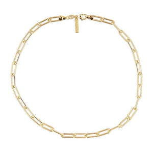 Carrie Paper Clip Necklace - The Collective Park City