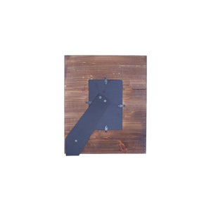 Carved Triangle Wood Photo Frame - 4x6 - The Collective Park City