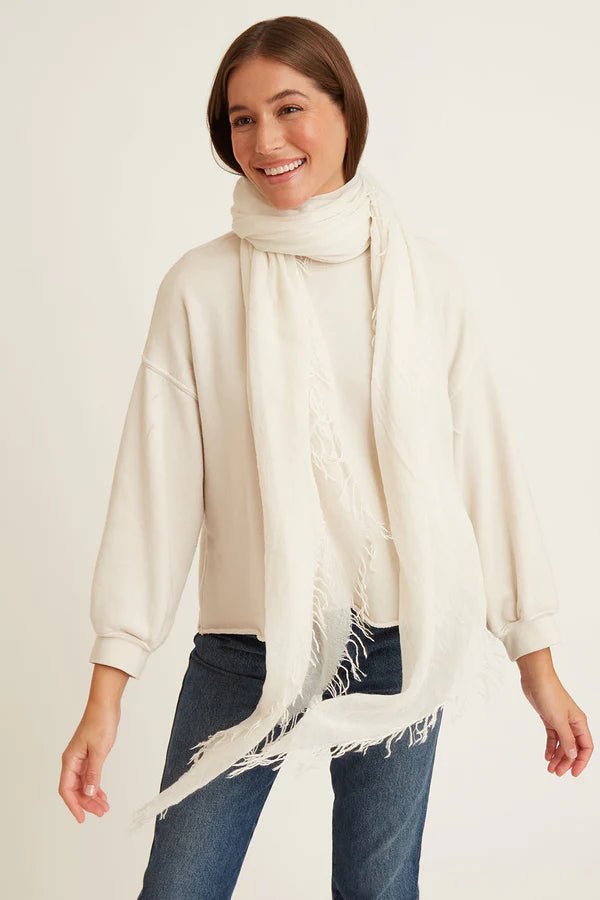 Cashmere and Silk Scarf - The Collective Park City