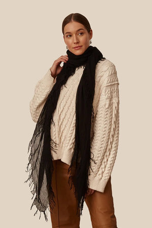 Cashmere and Silk Scarf - The Collective Park City