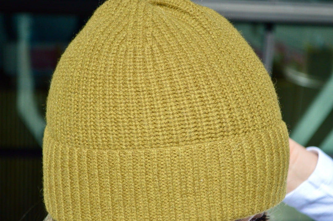 Cashmere Knit Beanie - The Collective Park City