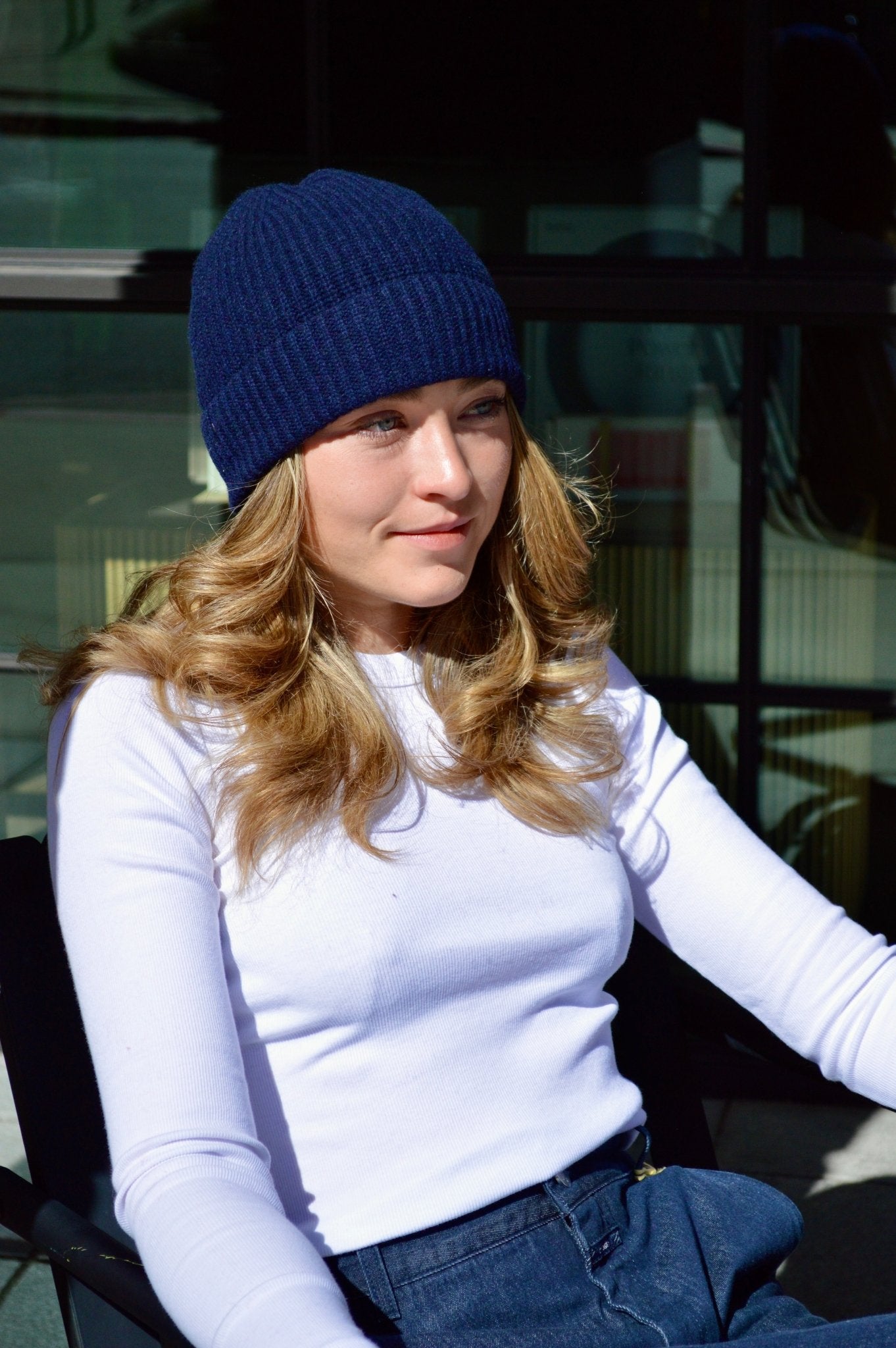 Cashmere Knit Beanie - The Collective Park City