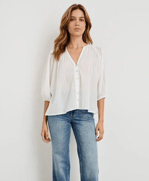 Cassat Top / White - The Collective Park City