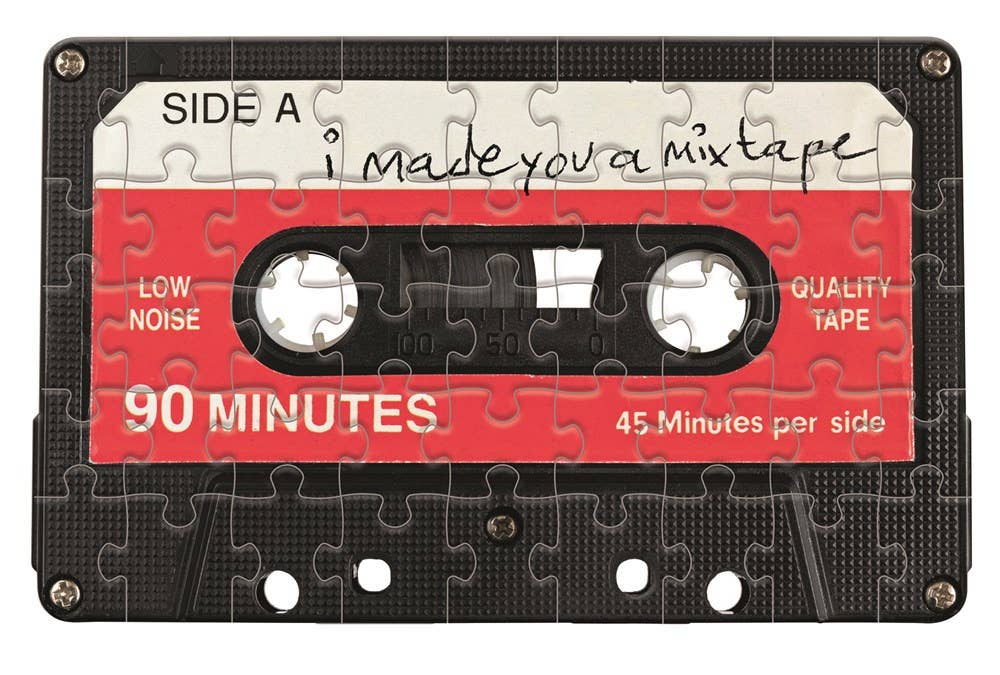 Cassette Tape Jiggie Puzzle 45 Piece - The Collective Park City