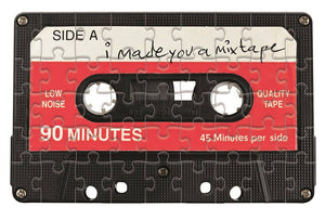 Cassette Tape Jiggie Puzzle 45 Piece - The Collective Park City