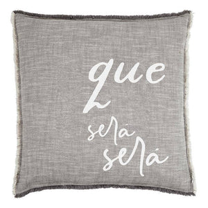 Face to Face Euro Pillow - Que Sera