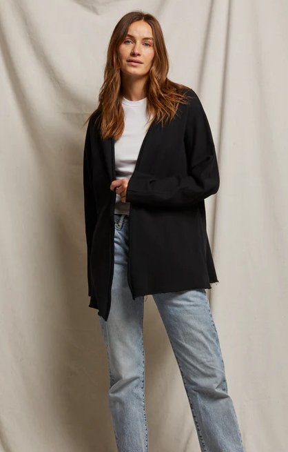 Celeste - Fleece Long Sleeve Cardigan - The Collective Park City