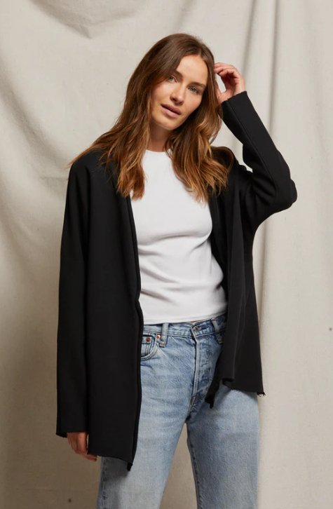 Celeste - Fleece Long Sleeve Cardigan - The Collective Park City