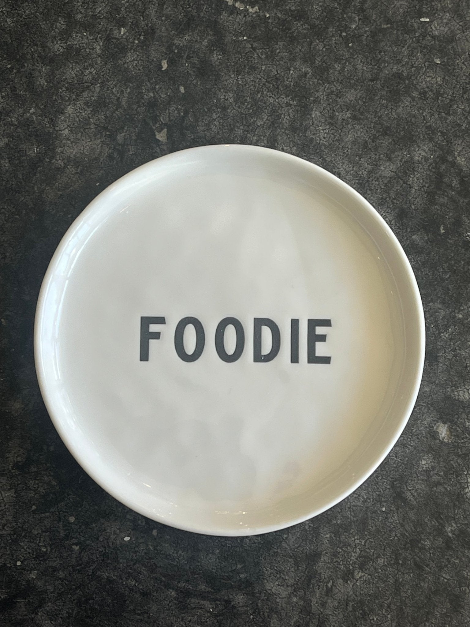Ceramic Appetizer Plates - FOODIE - The Collective Park City