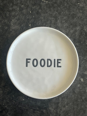 Ceramic Appetizer Plates - FOODIE - The Collective Park City