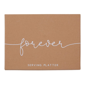 Ceramic "Forever" Tray - The Collective Park City