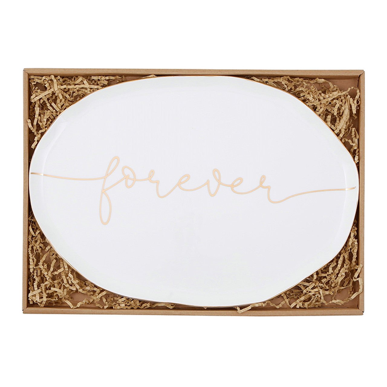 Ceramic "Forever" Tray - The Collective Park City