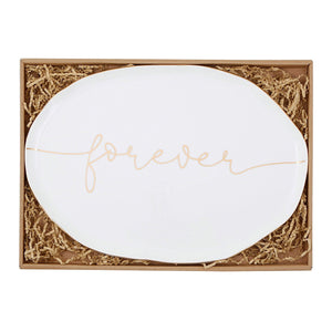 Ceramic "Forever" Tray - The Collective Park City