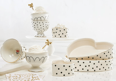 Ceramic Heart Tray + Heart Dish - The Collective Park City