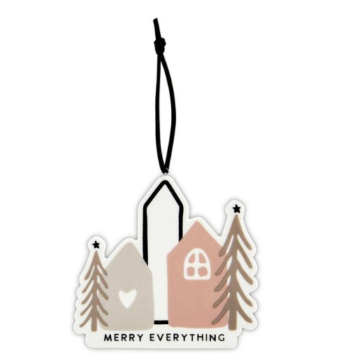 Ceramic Ornament - Merry Everything - The Collective Park City