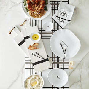 Ceramic Serving Bowl - Bon Appetit - The Collective Park City