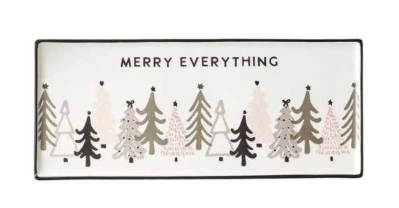 Ceramic Tray - Merry Everything - The Collective Park City