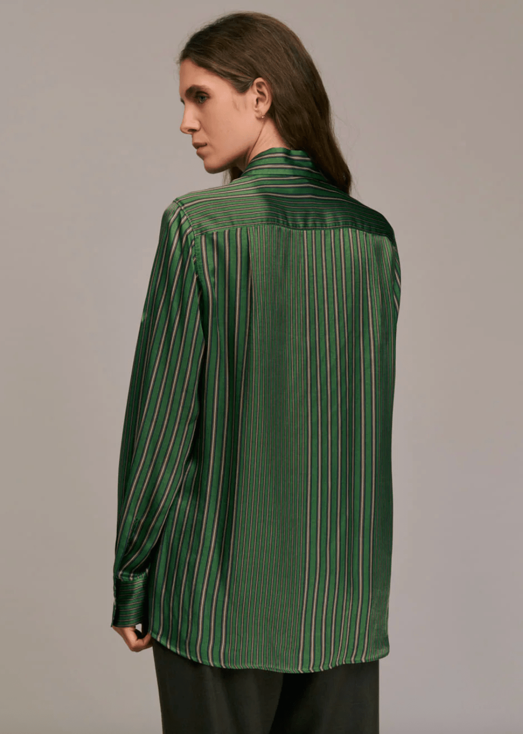Ceza Striped Button Down Top - The Collective Park City