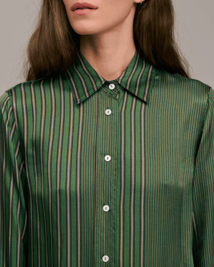 Ceza Striped Button Down Top - The Collective Park City