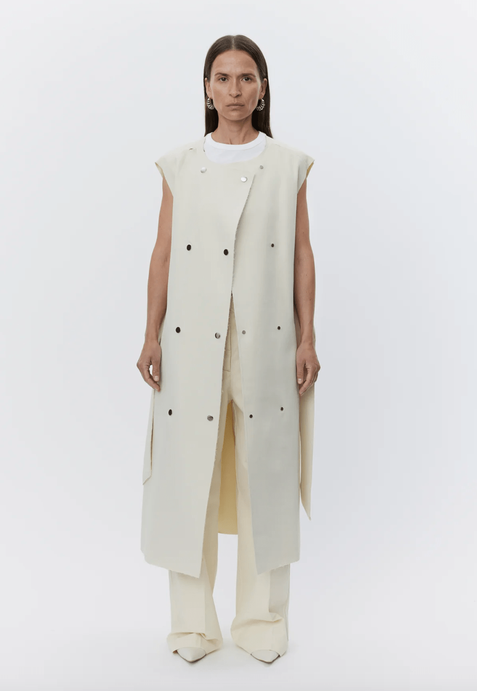 Chapin 3 Piece Shiny Trench Coat - The Collective Park City