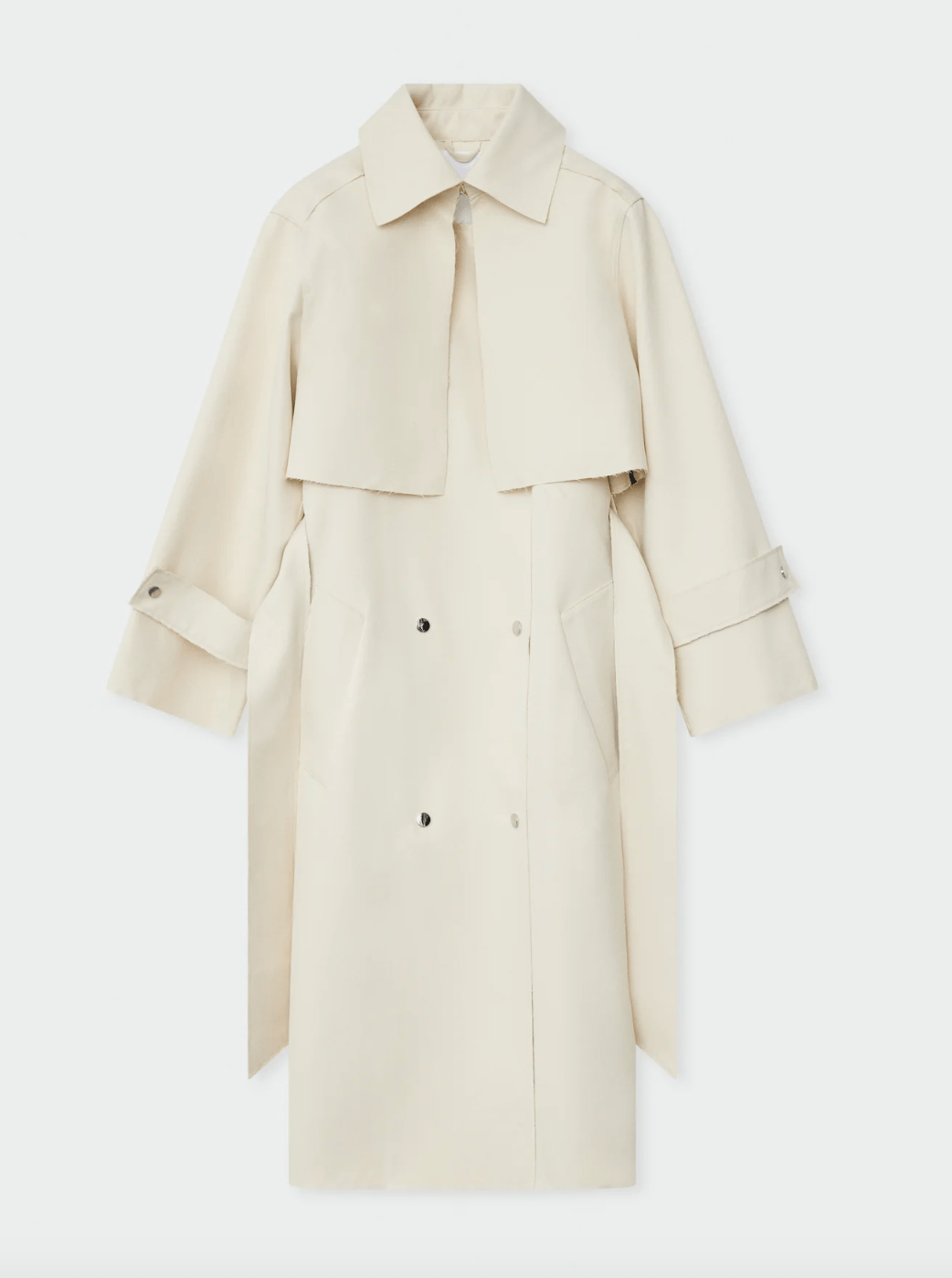 Chapin 3 Piece Shiny Trench Coat - The Collective Park City