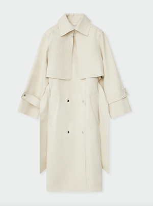 Chapin 3 Piece Shiny Trench Coat - The Collective Park City