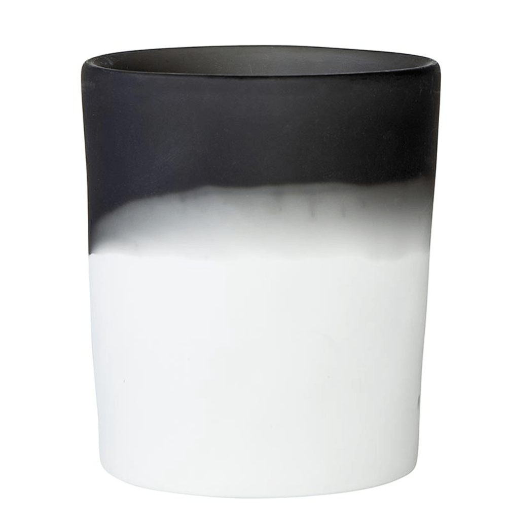 Charcoal & White Resin Glass - The Collective Park City