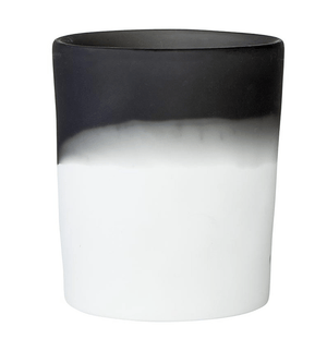 Charcoal & White Resin Glass - The Collective Park City