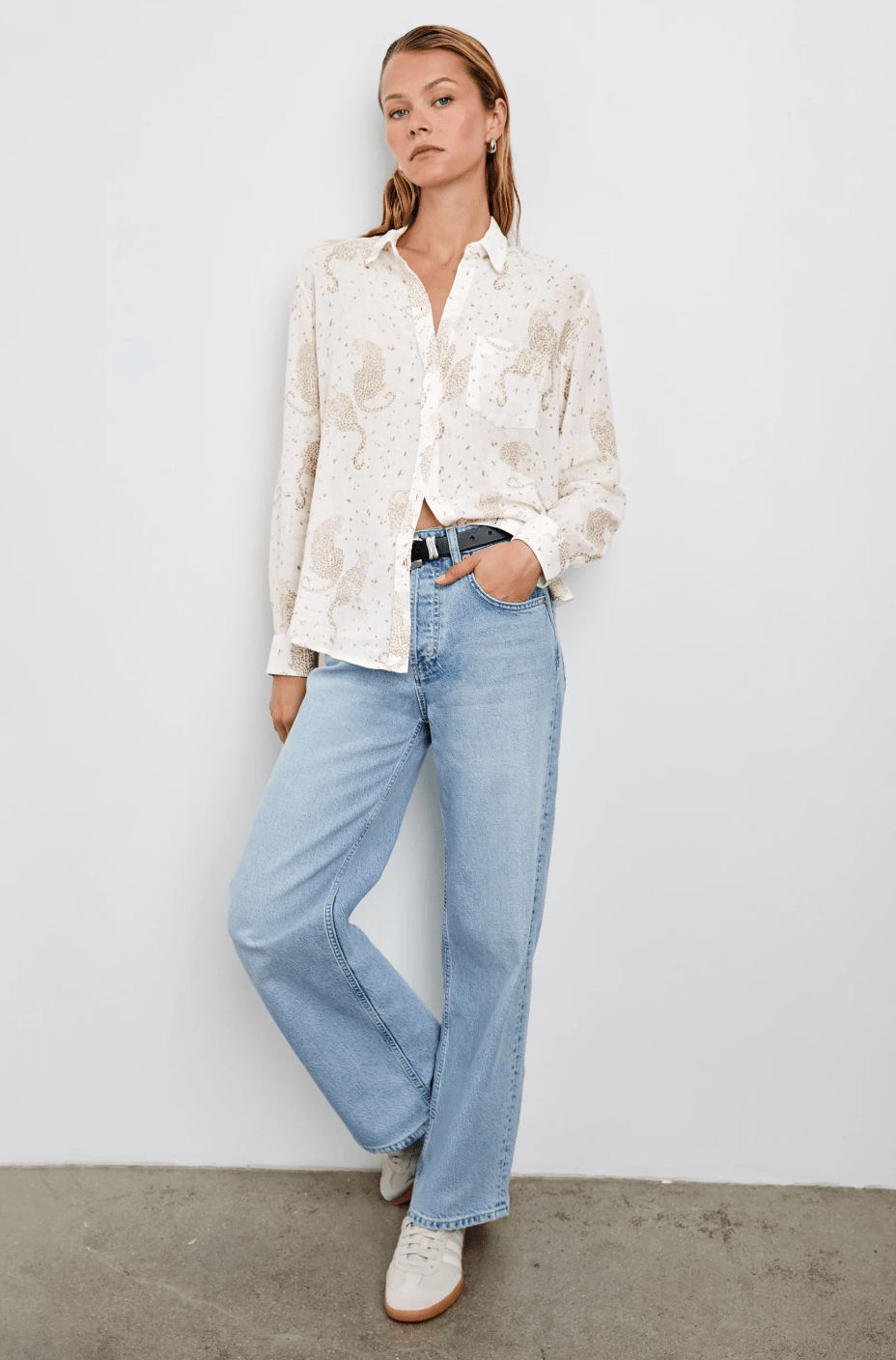 Charli Button Down Top - The Collective Park City