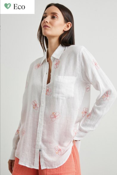 Charli Button Down Top - The Collective Park City