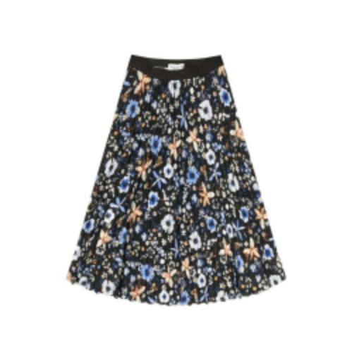 Charming Skirt - Black Floral - The Collective Park City