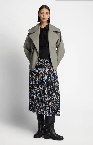 Charming Skirt - Black Floral - The Collective Park City