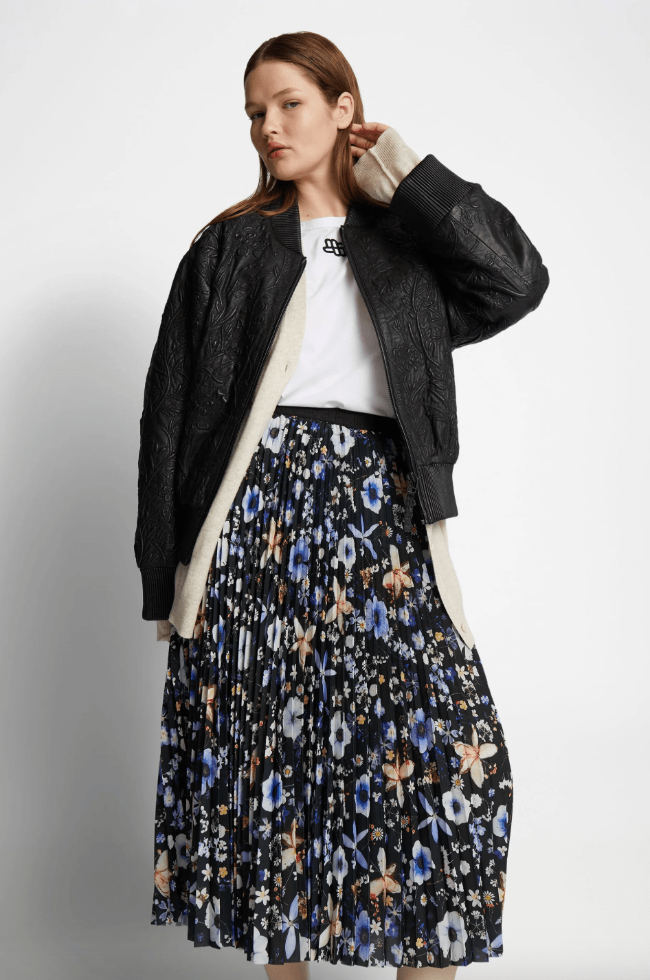Charming Skirt - Black Floral - The Collective Park City
