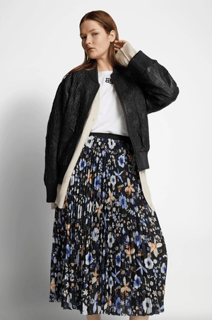 Charming Skirt - Black Floral - The Collective Park City